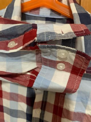 Camisa de cuadros para niño 9-10 años