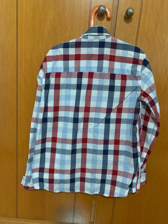 Camisa de cuadros para niño 9-10 años