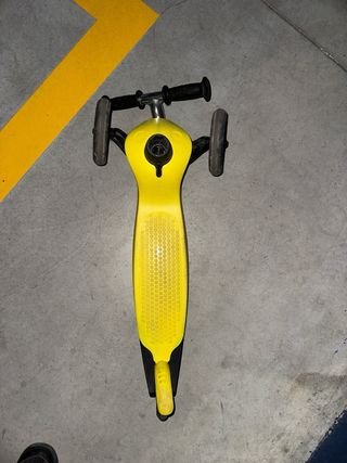 Patinete 3 Ruedas Amarillo Decathlon