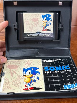 Sonic the Hedgehog Sega Mega Drive Cartucho