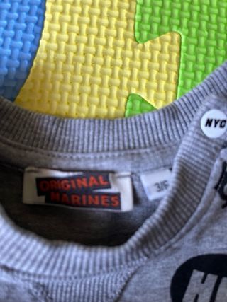 Lotto 2 magliette 1 camicia neonato 3-6 mesi