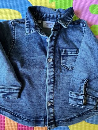 Lotto 2 magliette 1 camicia neonato 3-6 mesi