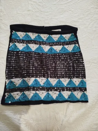 MINIFALDA DE LENTEJUELAS 