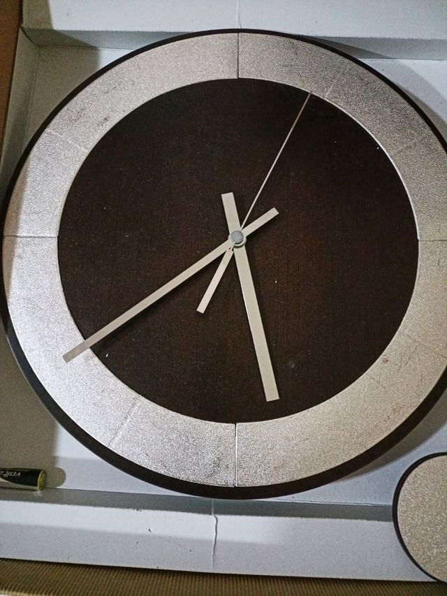 Reloj de pared grande 35cm