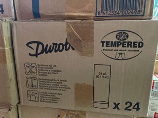 Caja Vasos Tubo Vidrio 24 Unidades