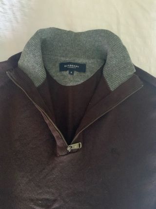 Jersey Burberry Lana Marrón