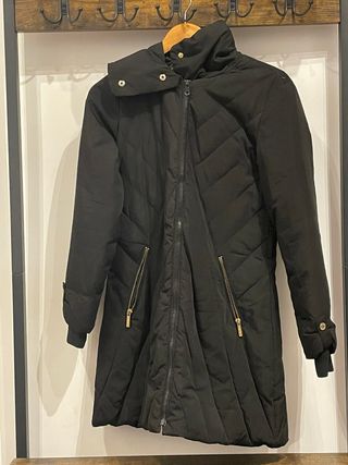 Abrigo largo mujer negro Calvin Klein