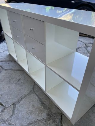Estantería Kallax Ikea con Cajones