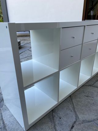 Estantería Kallax Ikea con Cajones