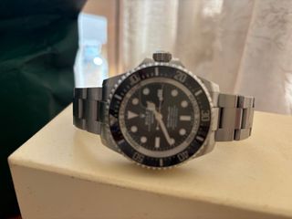 Rolex Deep Sea Dweller Negro/Plateado