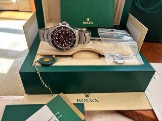 Rolex Deep Sea Dweller Negro/Plateado