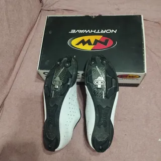 Zapatillas Northwave REBEL 2 Blanco-Negro MTB T45