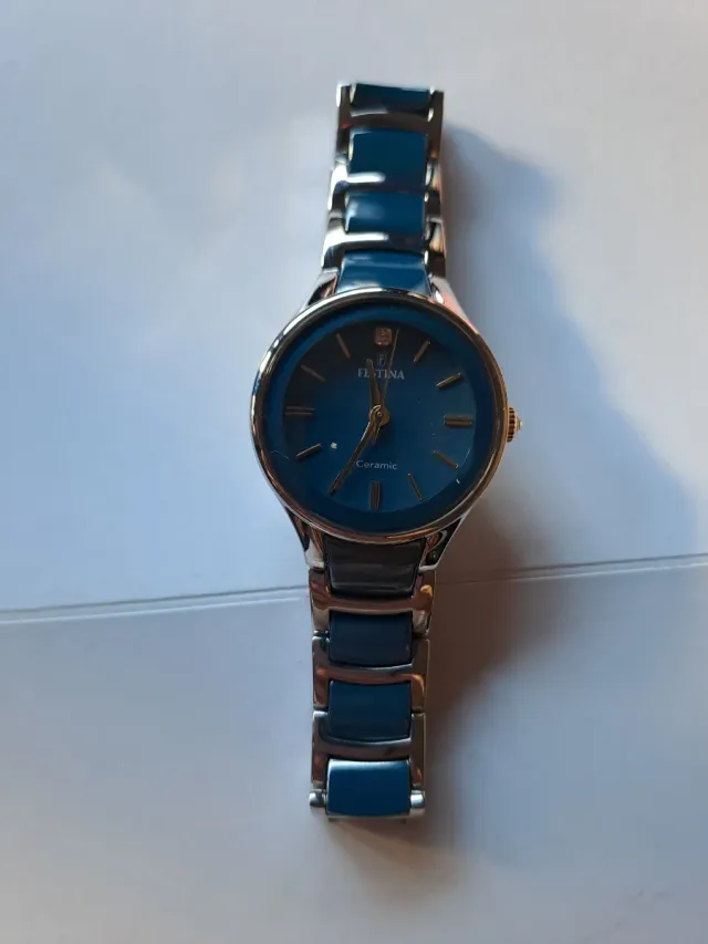 Reloj Festina Azul con Estuche Original - NUEVO