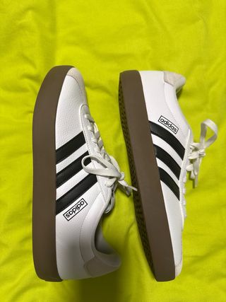 Zapatillas Adidas Blancas Suela Marrón