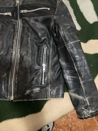 Chaqueta de moto vintage