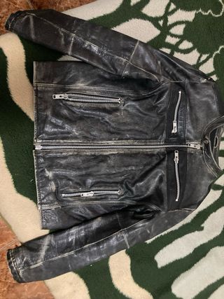 Chaqueta de moto vintage