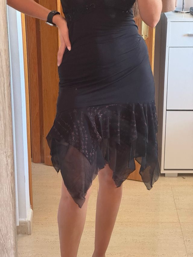 Vestido Negro Talla Única