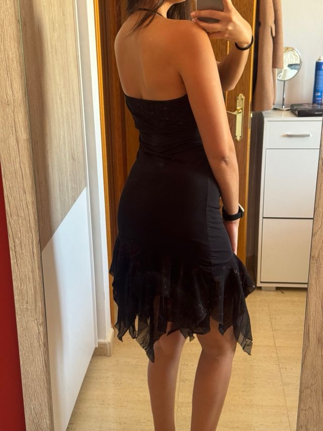 Vestido Negro Talla Única