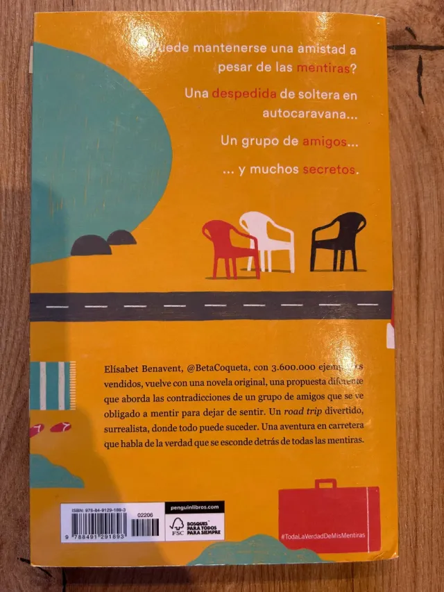 Toda la verdad de mis mentiras Elisabet Benavent