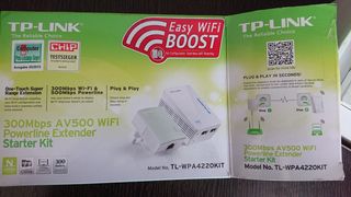 TP-LINK TL-WPA4220KIT Extensor WiFi Powerline