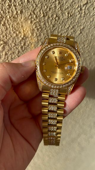 Rolex Oyster Perpetual Datejust Oro Diamantes
