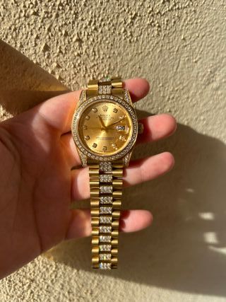 Rolex Oyster Perpetual Datejust Oro Diamantes