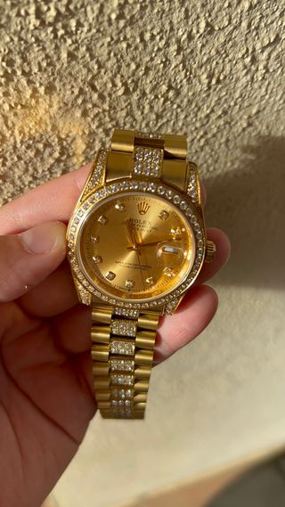 Rolex Oyster Perpetual Datejust Oro Diamantes
