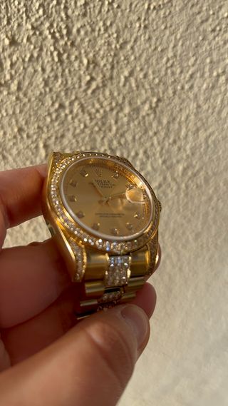 Rolex Oyster Perpetual Datejust Oro Diamantes