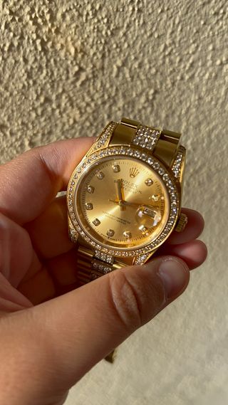 Rolex Oyster Perpetual Datejust Oro Diamantes