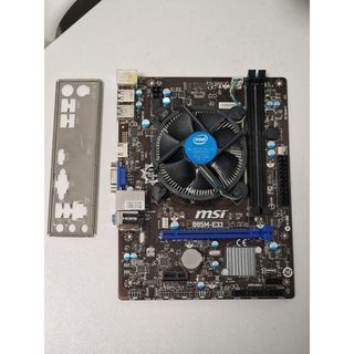 Placa Base MSI B85M-E33 + Intel i5-4460