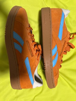 Zapatillas Reebok Naranja y Azul