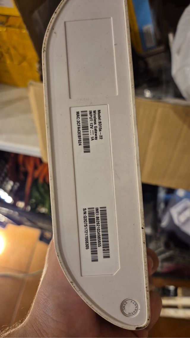 Router WiFi huawei 4G