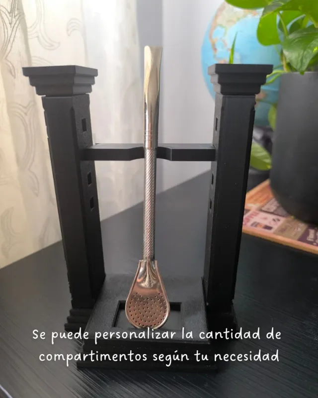 Porta bombillas para mate Argentina Uruguay