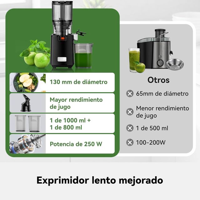 Licuadora de prensado en frío LINKchef