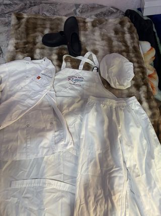 Traje Hostelería Blanco Completo