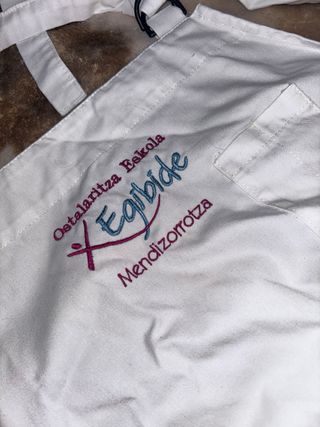 Traje Hostelería Blanco Completo