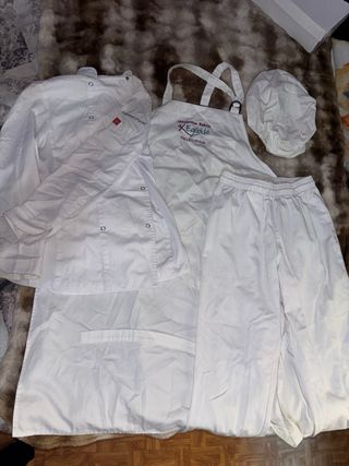 Traje Hostelería Blanco Completo