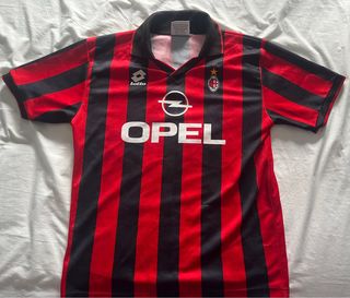 Camiseta AC Milán Lotto Opel