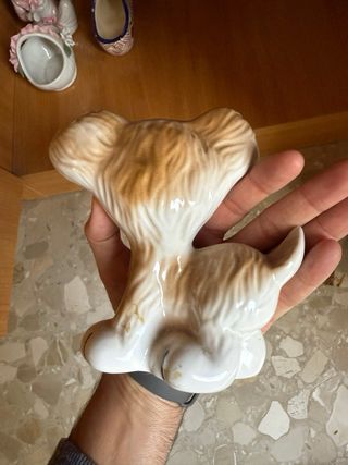 Perro porcelana años 60