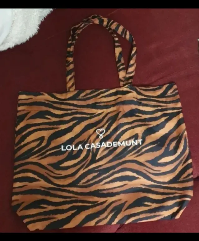 Bolso Tote Lola Casademunt Animal Print