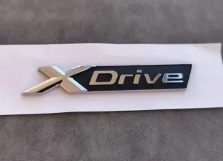 Logo Emblema Xdrive Pegatina Lateral  Maletero BMW