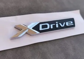 Logo Emblema Xdrive Pegatina Lateral  Maletero BMW