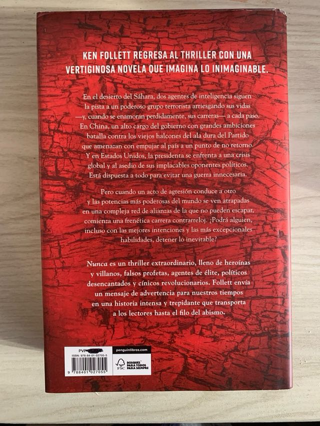Libro Nunca - Ken Follett