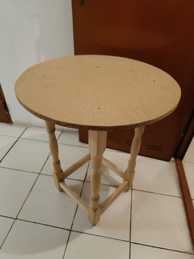 Mesa camilla grande de madera