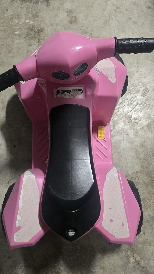 Moto eléctrica infantil rosa
