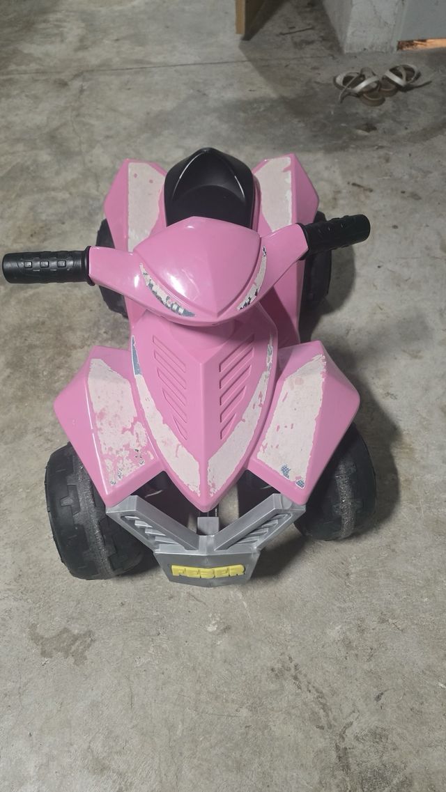 Moto eléctrica infantil rosa