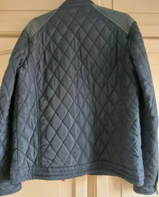 Chaqueta acolchada Álvaro Moreno azul/gris