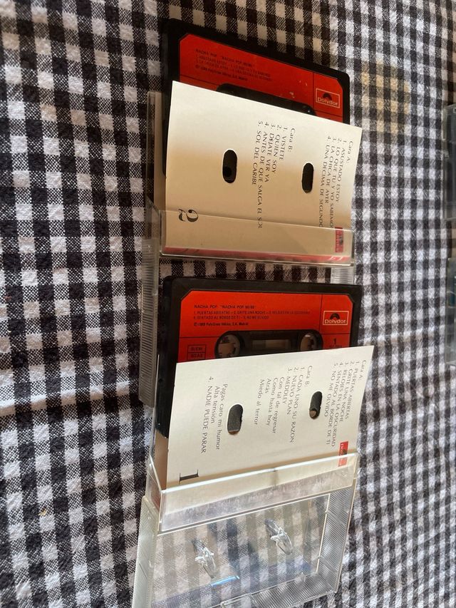 2 Cassetes Nacha Pop 80 Pop