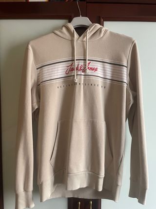 Sudadera Jack & Jones Talla L Beige