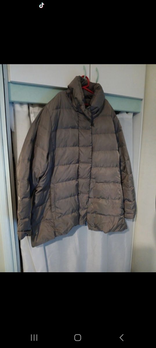 Giaccone in vera piuma